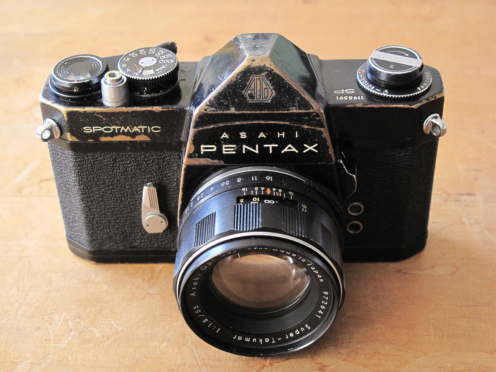 PENTAX SP Black | イエネコカメラ 名古屋市 中古フィルムカメラを修理販売